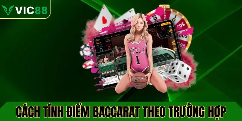 Cách tính điểm baccarat theo từng trường hợp