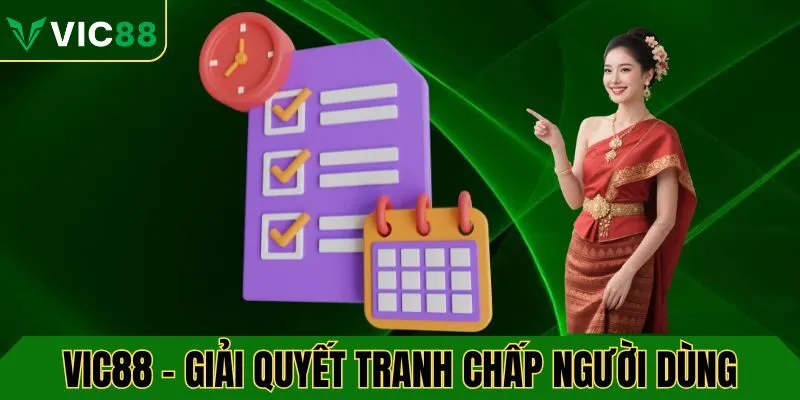VIC88 giải quyết tranh chấp người dùng