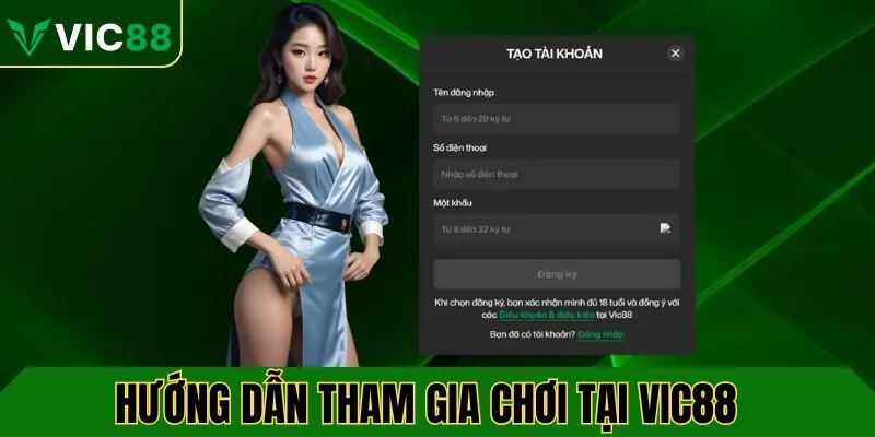 Chi tiết tham gia cá cược tại VIC88