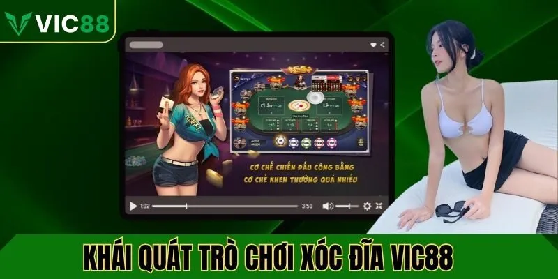 Khái quát về trò chơi xóc đĩa VIC88